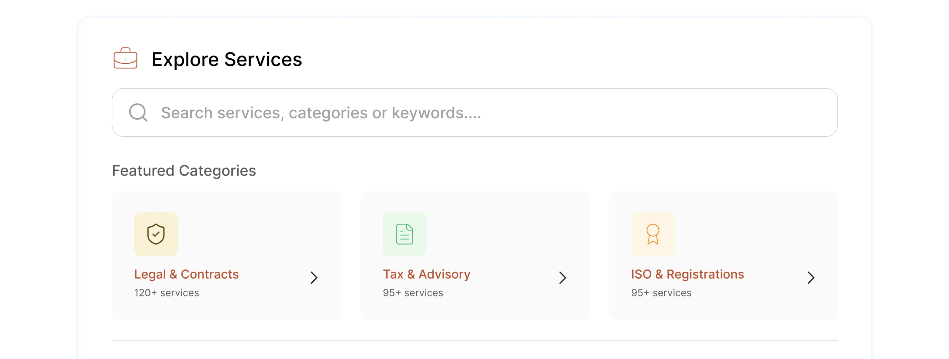 B2B Services Platform